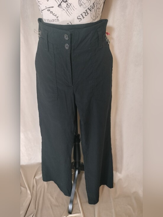 Anthropologie Denim - EUC! Maeve by Anthropologie Women's Black Wide Leg Jeans. Size 4